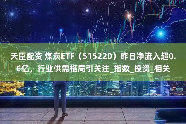 天臣配资 煤炭ETF（515220）昨日净流入超0.6亿，行业供需格局引关注_指数_投资_相关